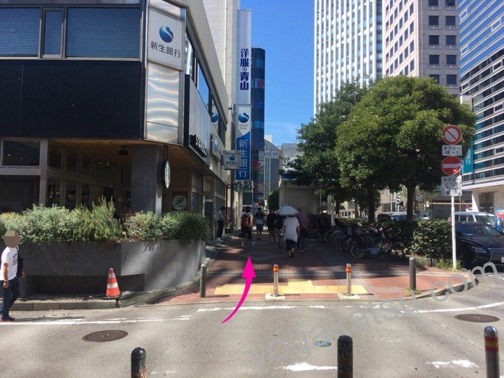 ホットヨガLAVA（ラバ）横浜西口店までのアクセスに関する口コミ5