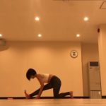 ハーフスプリット,半分の猿王のポーズ